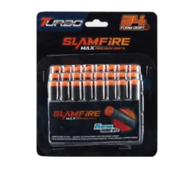 Набір мʼяких набоїв, 24 штуки, 7,2 х 1,3 см