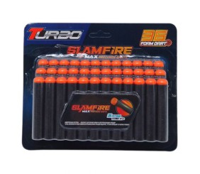 Набір мʼяких набоїв, 36 штук, 7,2 х 1,3 см