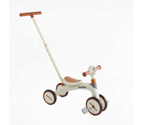 Велосипед 3-х колісний матеріал рами нейлон, колеса передні 8``, задні 6``, батьківська ручка, в коробці