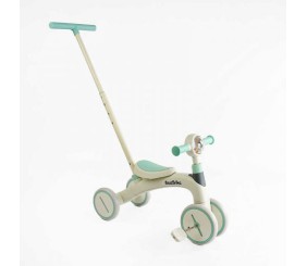 Велосипед 3-х колісний матеріал рами нейлон, колеса передні 8``, задні 6``, батьківська ручка, в коробці