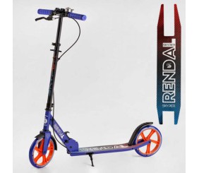 Самокат двоколісний Skyper NL-11299 Rendal, алюмінієва рама, колеса PU 200 мм, ручне гальмо, в коробці