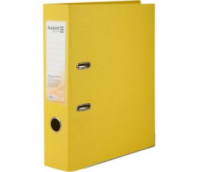 Папка-реєстратор двост. PP 7,5 cм, розібр, жовт