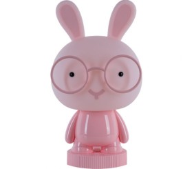 Світильник-нічник LED з акумулятором Bunny, рожевий