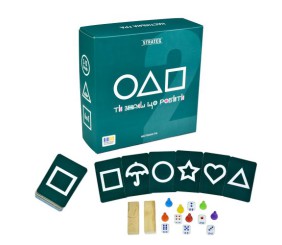 Настільна гра "Ти знаєш що робити 2" (Гра в кальмара/Squid Game), укр