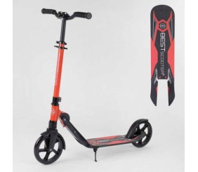 Самокат двоколісний 32399 Best Scooter затиск керма, колеса PU - 20 см, 1 амортизатор