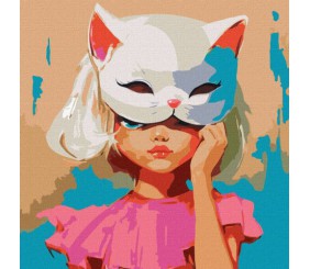 Картина за номерами "Мяу" 50х50 см