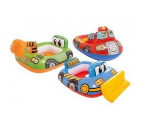 Човник з ніжками BT-IG-0085 круг надувний транспорт 3 види, мікс