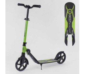 Самокат двоколісний "Best Scooter" затиск керма, колеса PU - 20 см, 1 амортизатор