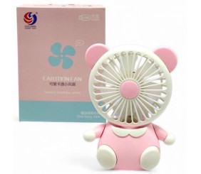 Вентилятор  в коробці, (світло рожевий)