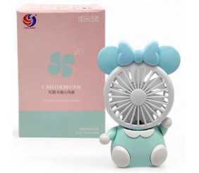 Вентилятор  у коробці (Блакитний), з підсвіткою