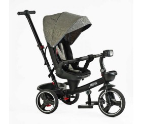 Велосипед 9155 / 318-82 BestTrike Marco (1) поворотне сидіння, складне кермо, колеса з прогумованим PU, кошик, телескопічна ручка, фара музична