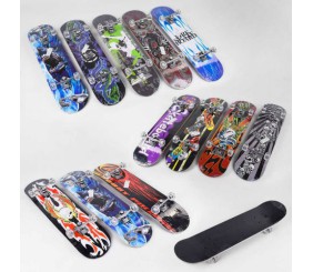 Скейт, колеса PU діаметром 5 см, китайський клен, підшипники ABEC-5, підвіска - алюміній