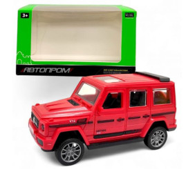 Іграшка машина АВТОПРОМ Мерседес (Червоний) (рухомі частини, інерція)