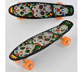 Пенні борд "Best Board", дошка = 55 см, колеса PU, світло, d = 6 см