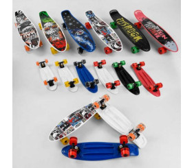 Пенні борд "Best Board" (6 видів, колеса PU, d = 6 см)