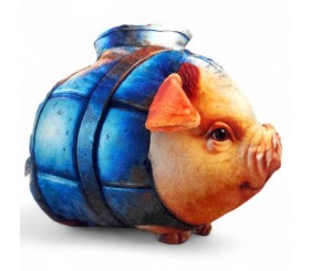 Іграшка м’яконабивна «СВІНІНО БОМБОНДІНО» розмір L 34 см