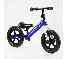 Велобіг "CORSO SPRINT" сталева рама, колесо 12 EVA (ПІНА), підставка для ніг, в коробці