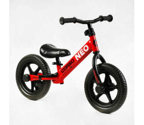 Велобіг "CORSO NEO  (1) сталева рама, колесо 12 EVA (ПІНА), підставка для ніг, в коробці