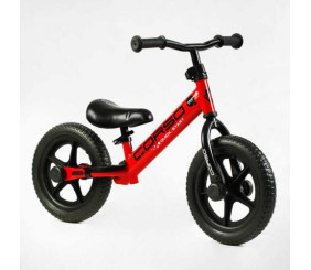 Велобіг "CORSO SPRINT (сталева рама, колесо 12 EVA (ПІНА), підставка для ніг, в коробці)