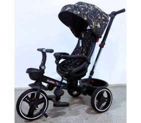 Велосипед 6390 BestTrike Oscar (1) ПОВОРОТНЕ СИДІННЯ, КЕРМО СКЛАДАЄТЬСЯ, КОЛЕСА З ПРОГУМОВАНИМ PU, КОШИК, ТЕЛЕСКОПІЧНА РУЧКА