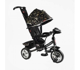 Велосипед 3-х колісний 6588 Best Trike (1) КОЛЕСО ПІНА, d=25см переднє, d=20см задні, фара музична, USB, Bluetooth, в коробці