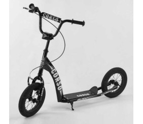 Самокат CR-T 1707 (1) Corso колеса надувні 12``, ручне переднє гальмо