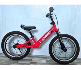 Велобіг CORSO LAMBO LB-16745 (1) сталева рама, ручне гальмо, колеса надувні резинові 16’’, алюмінієві обода, підніжка, дзвоник