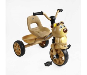 Велосипед 3-х колісний BS-30508 Best Trike (1) колеса EVA переднє 10’’, заднє 8’’, сталева рама, УКР. ОЗВУЧУВАННЯ, кошик, в коробці