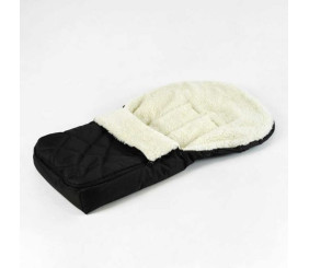 Конверт для новонародженого, на хутрі "Умка", чорний