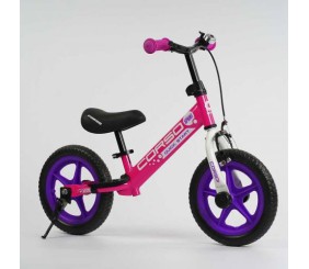 Велобіг CORSO 74822 (1) сталева рама, ручне гальмо, колесо 12 EVA (ПІНА), підставка для ніг, підніжка