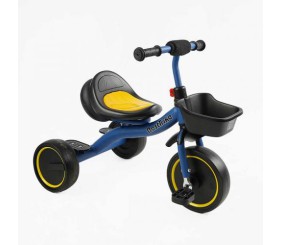 Велосипед 3-х колісний BS-45602 Best Trike (1) колеса EVA переднє 10’’, заднє 8’’, сталева рама, УКР.ОЗВУЧУВАННЯ, світло, кошик, в коробці