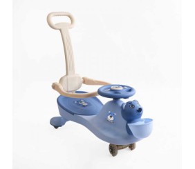 Каталка-толокар JOY SJ-918-30 (6) колеса PU зі світлом, музика та світло, захисний бампер, батьківська ручка, в коробці