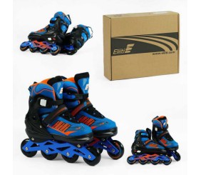 Ролики 11460-XL розмір 42-45 (6) колеса PU,  d коліс – 7 см, устілка 27-29 см, алюмінієва рама, підшипник ABEC-7, в коробці