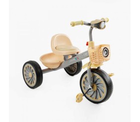 Велосипед 3-х колісний BS-35761 Best Trike (1) колеса EVA переднє 12’’, заднє 10’’, сталева рама, УКР. ОЗВУЧУВАННЯ, світло, 2 кошики, в коробці