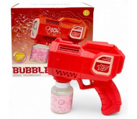 Пістолет з мильними бульбашками в коробці (червоний)