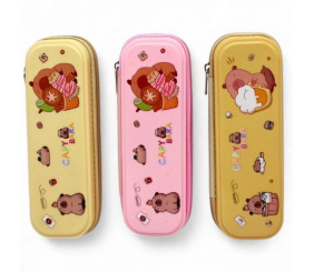 Пенал "Капібара" (застібка блискавка, органайзер для ручок, в коробці)