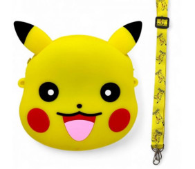 Сумочка дитяча "Аніме. Пікачу" (силікон) 12 см