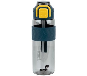 Пляшечка для води, 800 мл, сіро-жовта