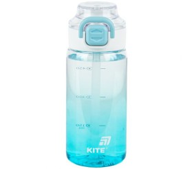 Пляшечка для води, 600 мл, блакитна