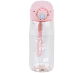 Пляшечка для води, 480 мл, рожева
