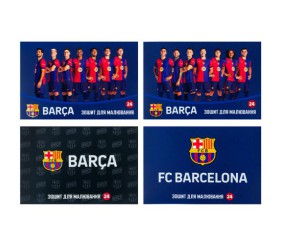 Зошит для малювання, 24 арк., скоба, софт тач + УФ лак, BC