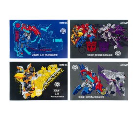 Зошит для малювання, 24 арк., скоба, гібр. лак + УФ лак, TF