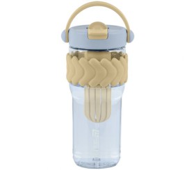 Стакан для води, 900 мл, бежево-блакитний