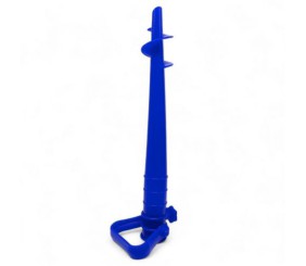 БУР ДЛЯ ПІСКУ, КРІПЛЕННЯ ПАРАСОЛЬКИ, 38 cм (СИНІЙ)