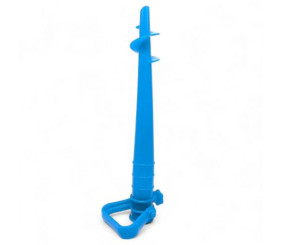 БУР ДЛЯ ПІСКУ, КРІПЛЕННЯ ПАРАСОЛЬКИ, 38 cм (БЛАКИТНИЙ)