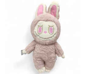 Іграшка мʼяка "Лабубу" 33 см (СВІТЛО-РОЖЕВА)