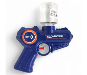 ВОДНИЙ ПІCТОЛЕТ З ПЛЯШКОЮ 15,5 СМ (СИНІЙ)