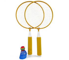ДИТЯЧІ РАКЕТКИ ДЛЯ БАДМІНТОНУ 43 СМ В СІТЦІ (ЖОВТІ)