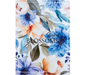 Зошит для записів А4 96 арк., кліт., Spring Blossoms
