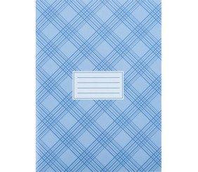 Зошит для записів А4 96 арк., кліт., блакитний